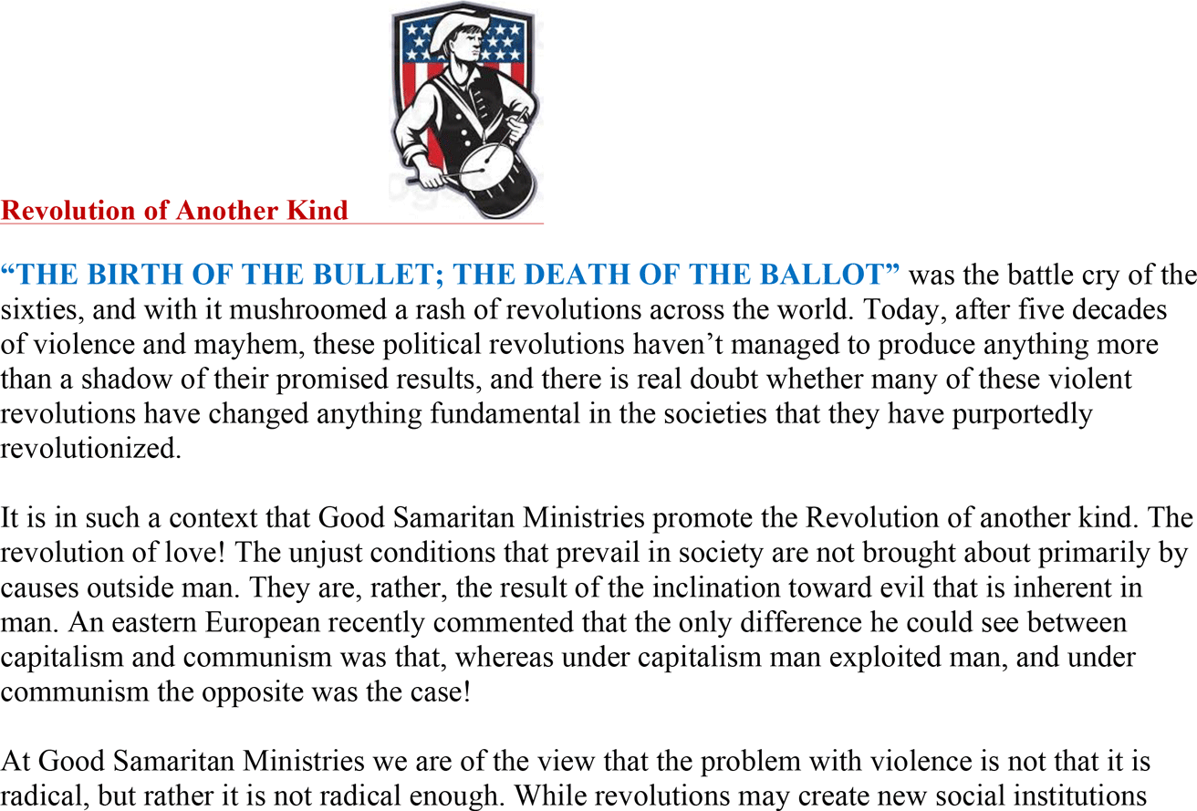 Message from Pastor Dayalan Sanders