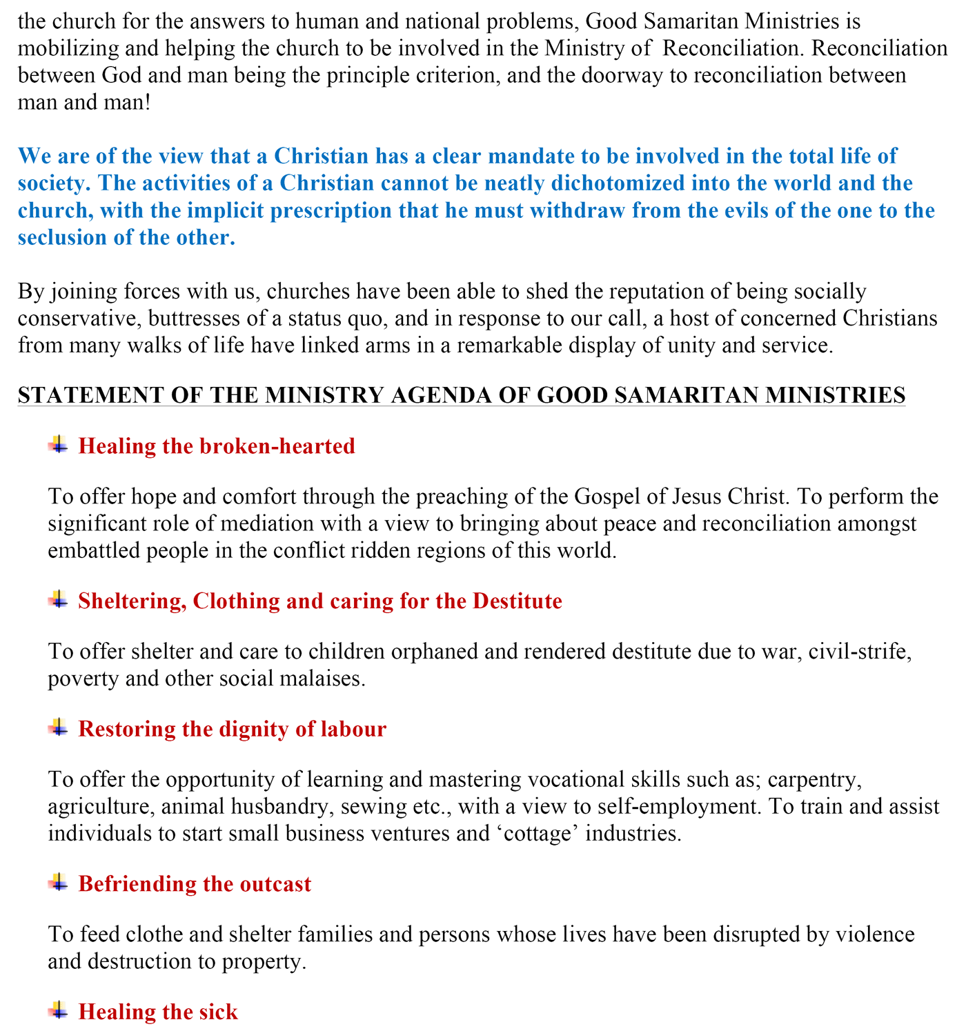 Message from Pastor Dayalan Sanders