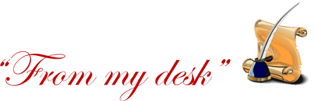 From my desk